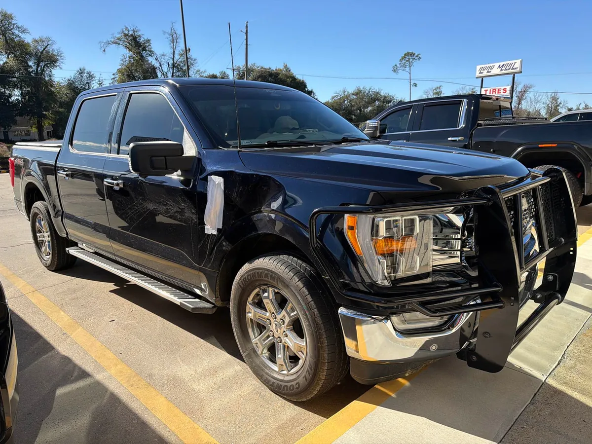 Auto body collision repair in progress at Williams Paint & Body Shop
